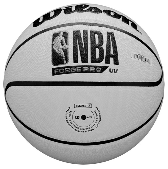 Comprare Wilson NBA Forge Pro UV White Sz.7 | Ball 24Segons