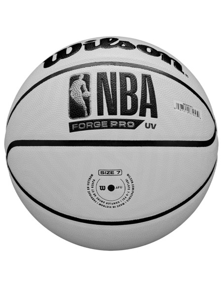 Comprare Wilson NBA Forge Pro UV White Sz.7 | Ball 24Segons