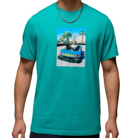 Acquista la T-shirt Jordan Brand MJ Photo Graphic Washed Teal | 24Segons