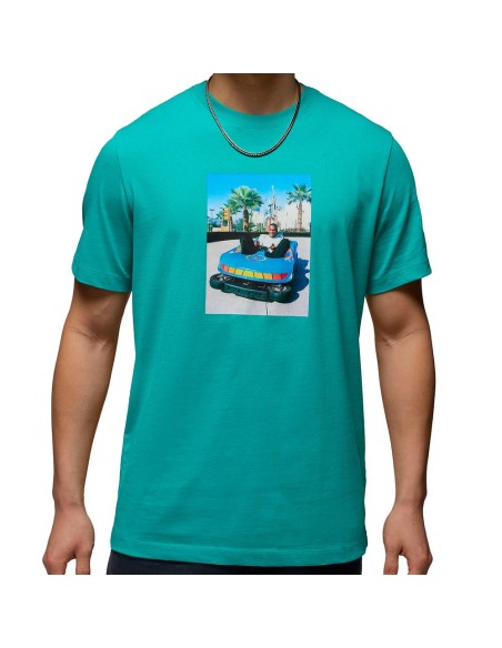 Acquista la T-shirt Jordan Brand MJ Photo Graphic Washed Teal | 24Segons