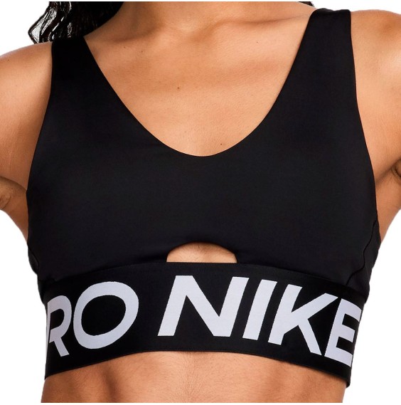 Buy Women's Bra Nike Pro Indy Plunge Black | 24Segons