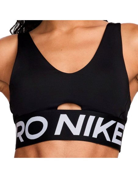 Acheter le soutien-gorge pour femmes Nike Pro Indy Plunge Black | 24Segons