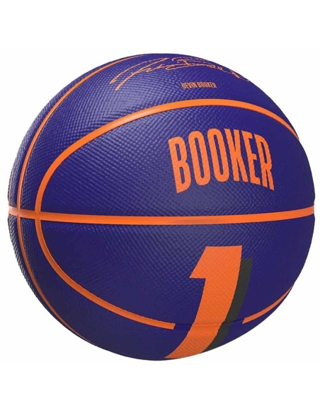 Buy Devin Booker Phoenix Suns Ball NBA Player Icon Mini Sz3 | 24Segons