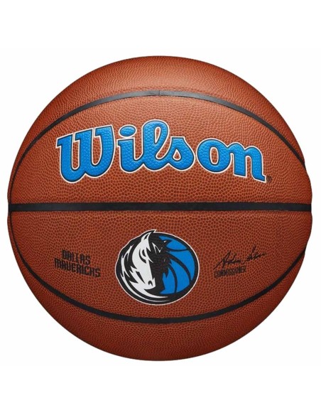 Acheter Ball Wilson Dallas Mavericks Logo NBA Team Alliance Sz7 | 24Segons