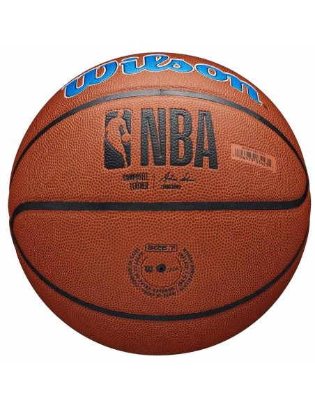 Acheter Ball Wilson Dallas Mavericks Logo NBA Team Alliance Sz7 | 24Segons