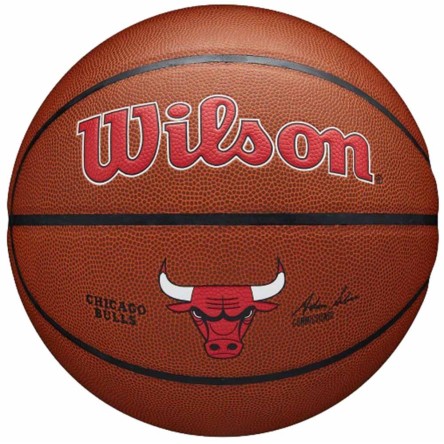 Acquista Palla Wilson Chicago Bulls Logo NBA Squadra Alleanza Sz7 |24Segons
