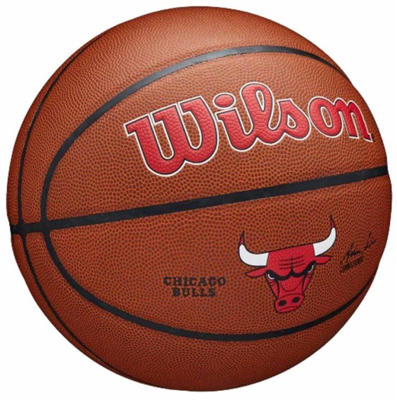 Acquista Palla Wilson Chicago Bulls Logo NBA Squadra Alleanza Sz7 |24Segons