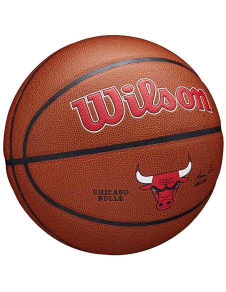 Acquista Palla Wilson Chicago Bulls Logo NBA Squadra Alleanza Sz7 |24Segons