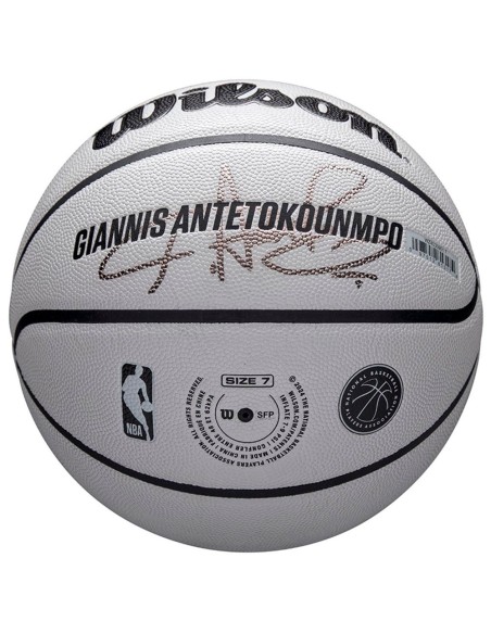 Acquista Giannis Antetokounmpo Palla NBA Giocatore Icona UV Sz7 | 24Segons
