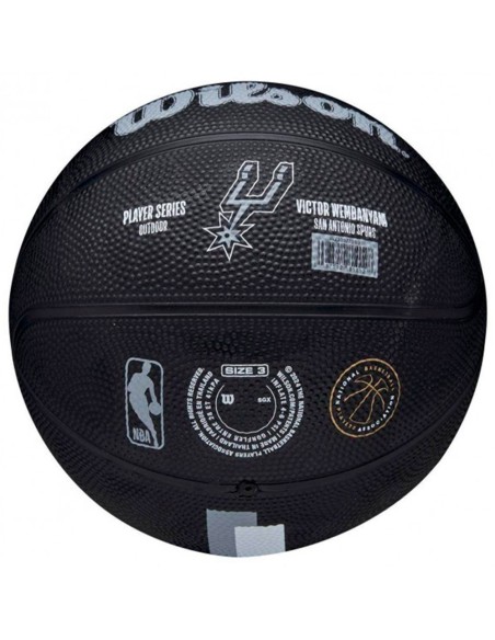 Comprar Balón Victor Wembanyama San Antonio Spurs NBA Player Icon Mini Sz3 | 24Segons