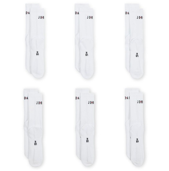 Comprar Calcetines Jordan Everyday Crew White Pk.6 | 24Segons