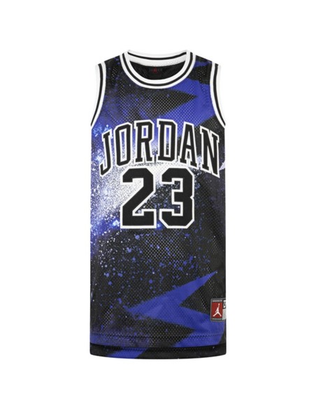 Comprar Camiseta Junior Jordan 23 AOP Black Hyper Royal | 24Segons