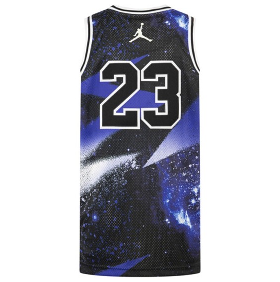 Comprar Camiseta Junior Jordan 23 AOP Black Hyper Royal | 24Segons