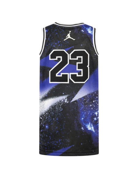 Buy Junior T-Shirt Jordan 23 AOP Black Hyper Royal | 24Segons