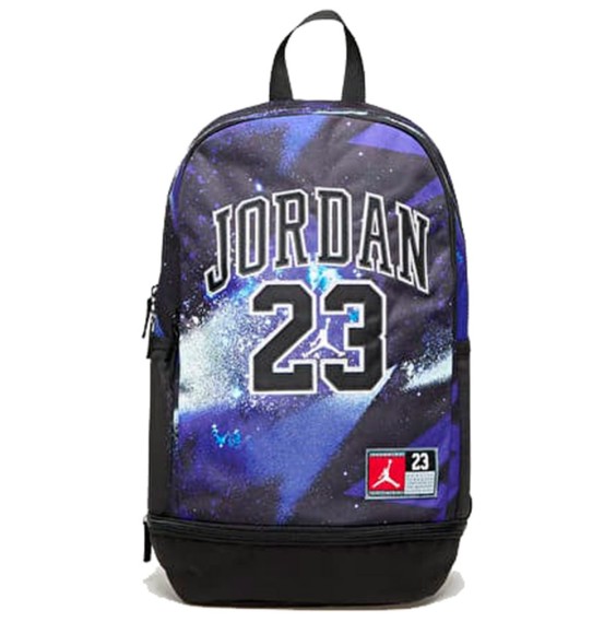 Buy Backpack Jordan Jersey Black Hyper Royal | 24Segons