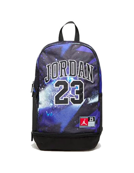 Comprar Mochila Jordan Jersey Black Hyper Royal | 24Segons