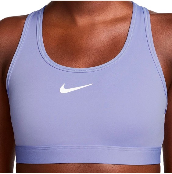 Comprar Sujetador Nike Swoosh Medium Support Lilac Ice | 24Segons