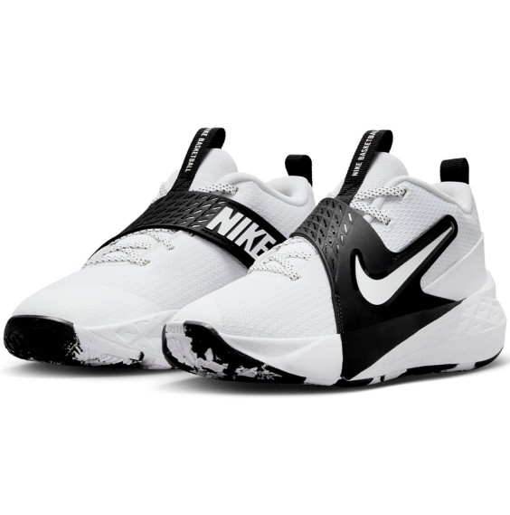Acquistare le scarpe da ginnastica junior Nike Team Hustle D 12 White | 24Segons