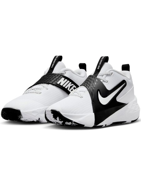 Acquistare le scarpe da ginnastica junior Nike Team Hustle D 12 White | 24Segons