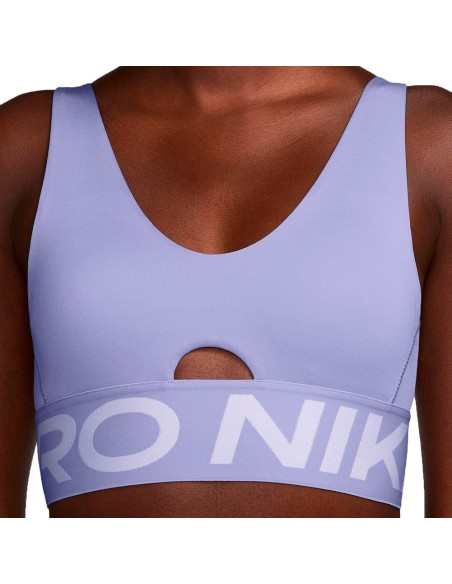 Comprar Sujetador Mujer Nike Pro Indy Plunge Lilac Ice | 24Segons
