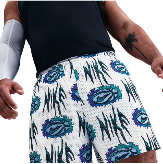 Buy Nike Practice Mesh AOP Dri-FIT White Trousers | 24Segons