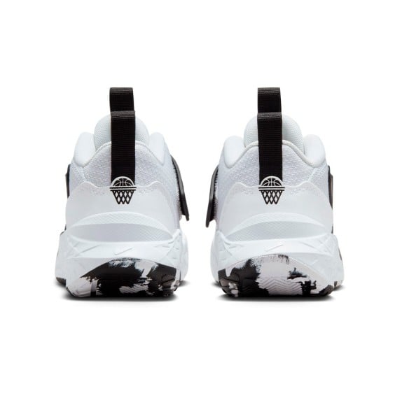 Acquista le scarpe da ginnastica per bambini Nike Team Hustle D 12 White | 24Segons