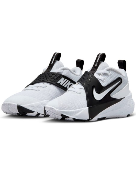 Acquista le scarpe da ginnastica per bambini Nike Team Hustle D 12 White | 24Segons