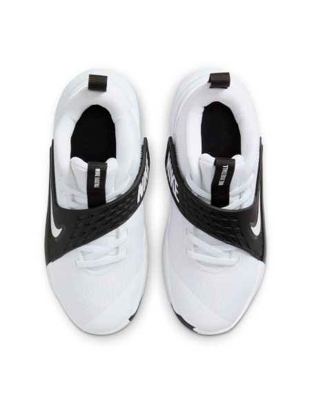 Acquista le scarpe da ginnastica per bambini Nike Team Hustle D 12 White | 24Segons