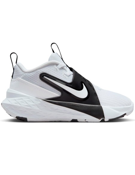 Acquista le scarpe da ginnastica per bambini Nike Team Hustle D 12 White | 24Segons