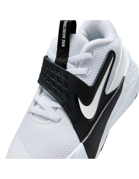 Acquista le scarpe da ginnastica per bambini Nike Team Hustle D 12 White | 24Segons