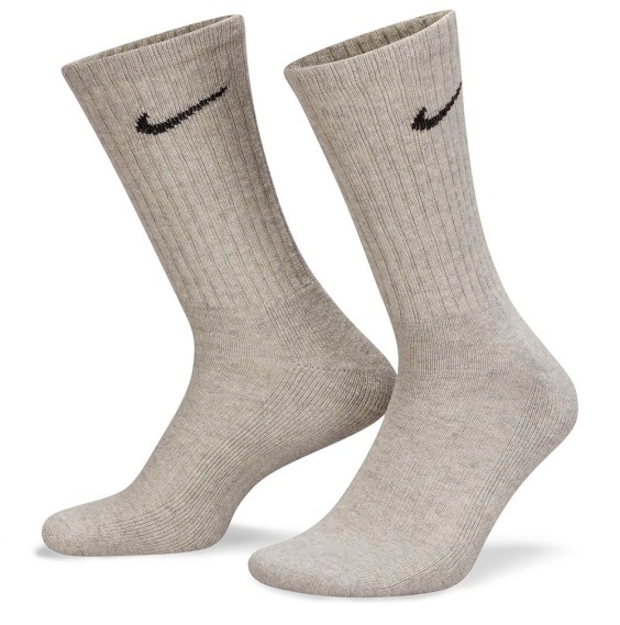 Comprar Mitjons Nike Cushioned Grey White Black 3pk  | 24Segons