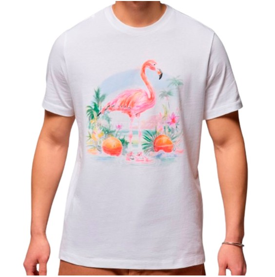 Acheter Jordan Flight Essentials Flamingo White T-shirt | 24Segons