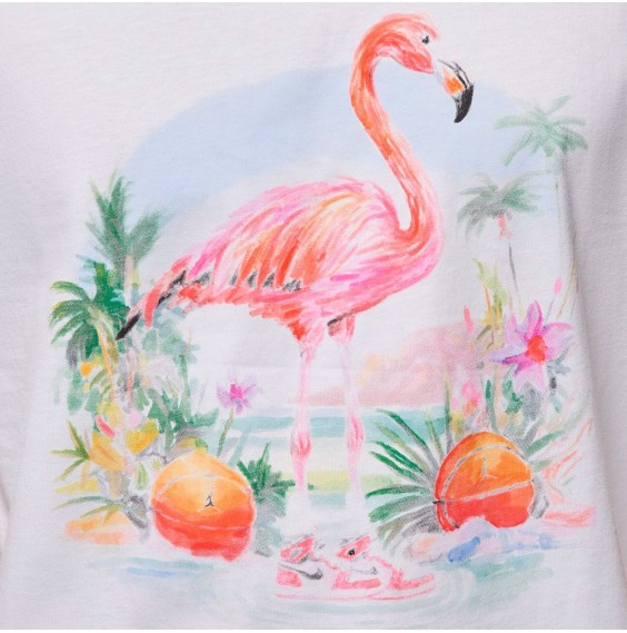 Comprar Camiseta Jordan Flight Essentials Flamingo White | 24Segons
