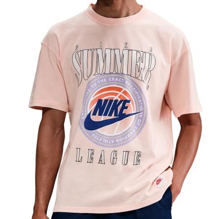 Comprar Camiseta Nike Max90 Summer League Washed Coral | 24Segons