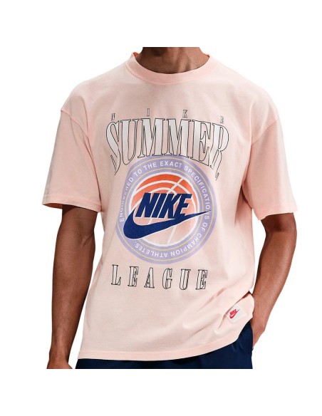 Buy T-shirt Nike Max90 Summer League Washed Coral | 24Segons