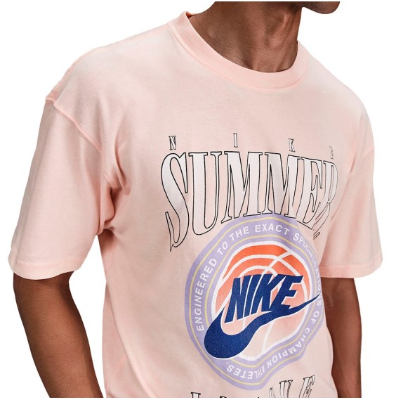 Buy T-shirt Nike Max90 Summer League Washed Coral | 24Segons
