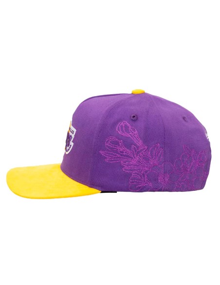 Acquista il cappellino snapback Los Angeles Lakers May Flowers 24Segons