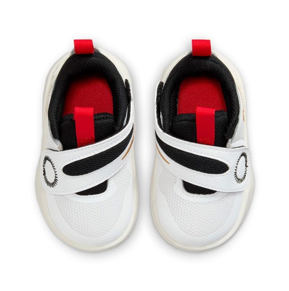 Comprar Zapatillas Baby Nike Team Hustle D 11 Track White Gold|24Segons
