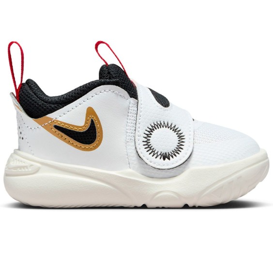 Comprar Zapatillas Baby Nike Team Hustle D 11 Track White Gold|24Segons