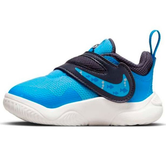 Comprar Zapatillas Baby Nike Team Hustle D 11 Track LT Photo Blue|24Segons