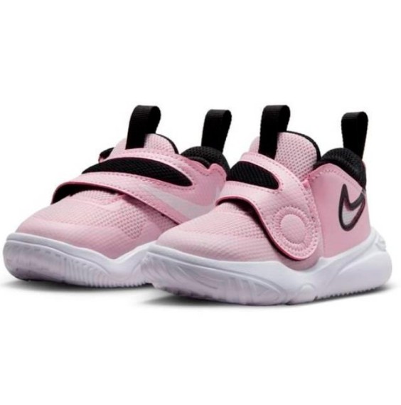 Buy Baby Shoes Nike Team Hustle D 11 Track Pink Foam|24Segons