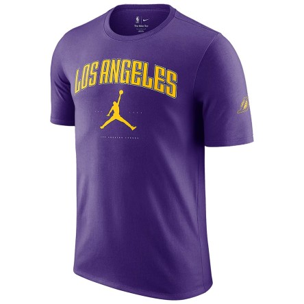 Acheter T-Shirt Junior Jordan Los Angeles Lakers Cities Purple | 24Segons