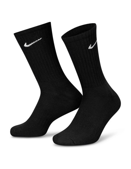 Buy Socks Nike Cushioned Black 3pk | 24Segons