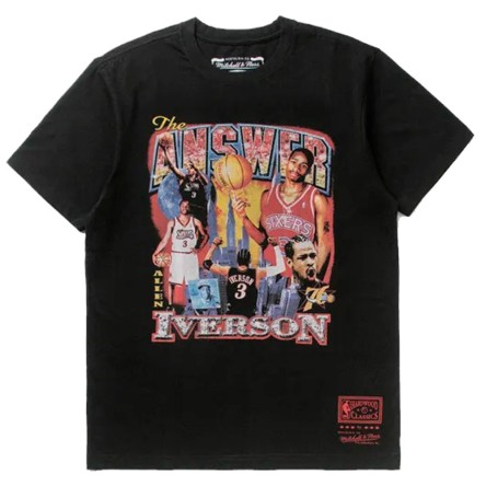 Buy Allen Iverson Bootleg Graphic Black T-Shirt | Allen Iverson Bootleg Graphic Black T-Shirt 24Segons