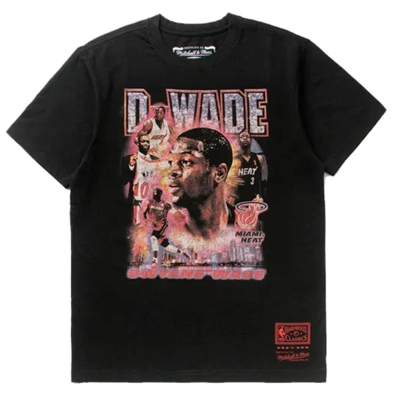 Comprar Samarreta Dwyane Wade Bootleg Graphic Black | 24Segons