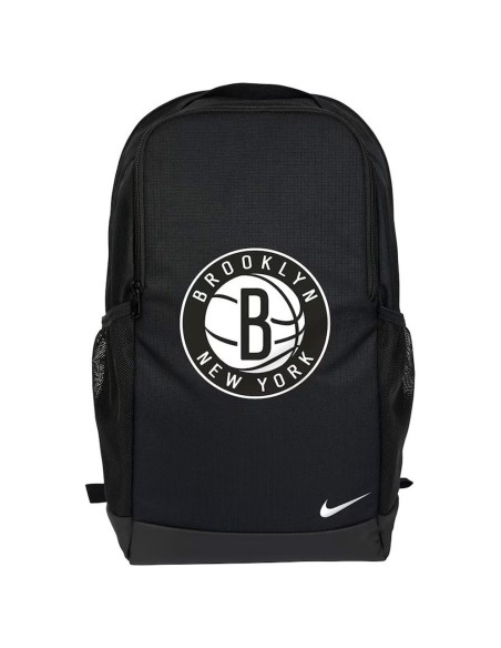 Acquista lo zaino Brookyln Nets Logo Brasilia Black | 24Segons