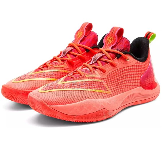 Acheter des baskets Peak Big Triangle 4 Red Melange | 24Segons