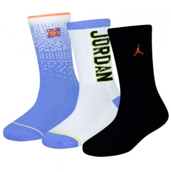 Comprar Calcetines Junior Jordan Customized Crew Pk.3 | 24Segons