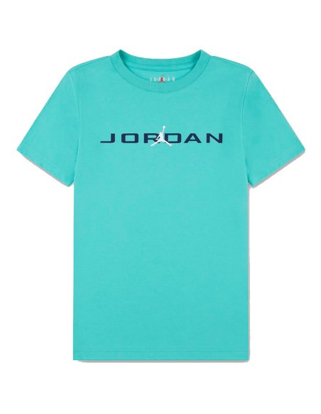 Buy Junior T Shirt Jordan Air Stretch Crew Washed Teal | 24Segons