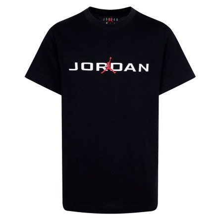 Comprar Camiseta Junior Jordan Air Stretch Crew Black | 24Segons